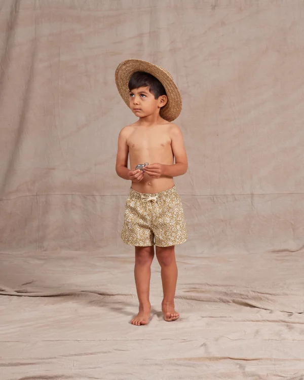 Short de bain Flower gold – Image 2
