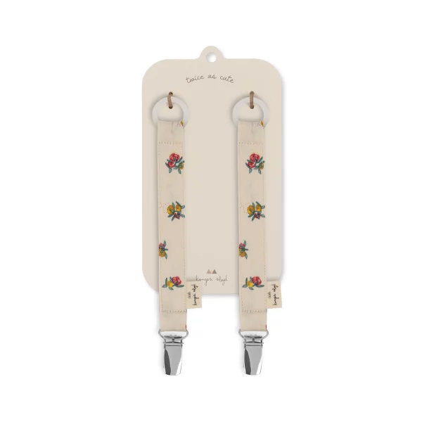 Duo attache tétine | Pivoine – Image 2