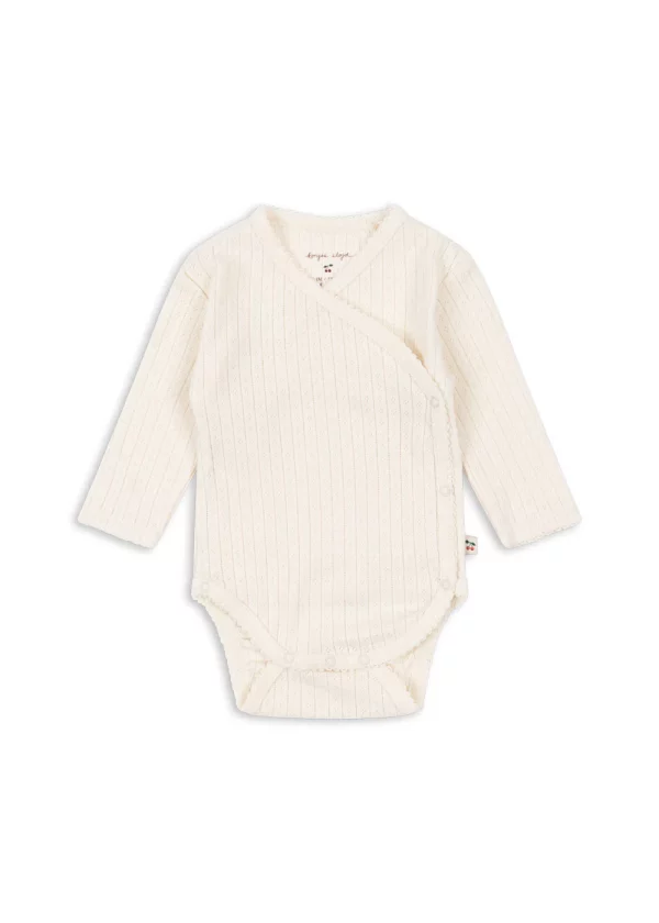 Body | Motif pointelle crème
