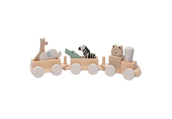 Train en bois | Jungle jambo