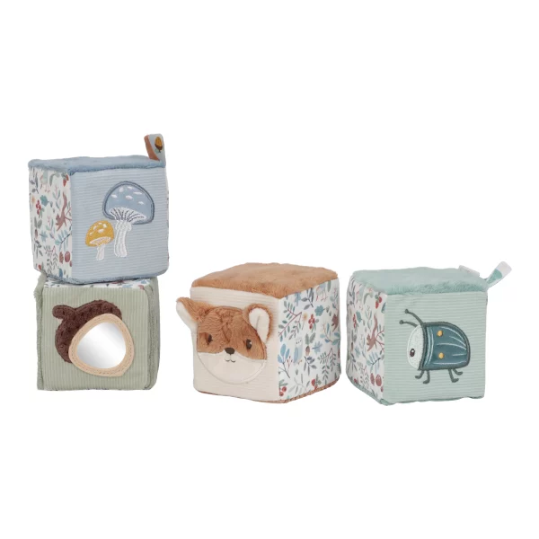 4 cubes d'éveil | Forest friends – Image 3