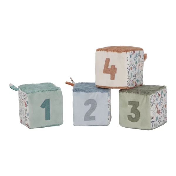 4 cubes d'éveil | Forest friends – Image 2