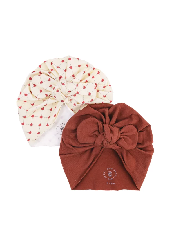 Duo de turban | Coeurs