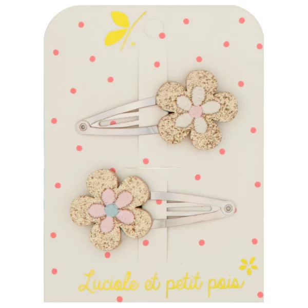 Duo barrettes | Fleurs
