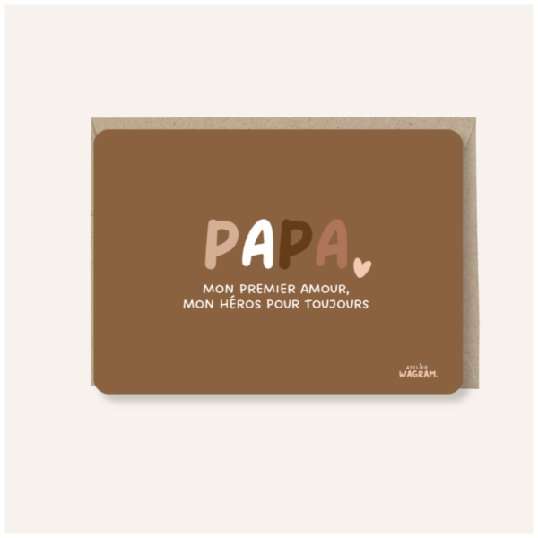 Carte | Papa mon héro