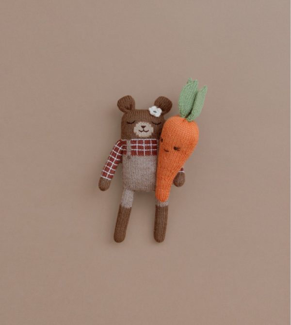Doudou ourson | Chemise carreaux – Image 4