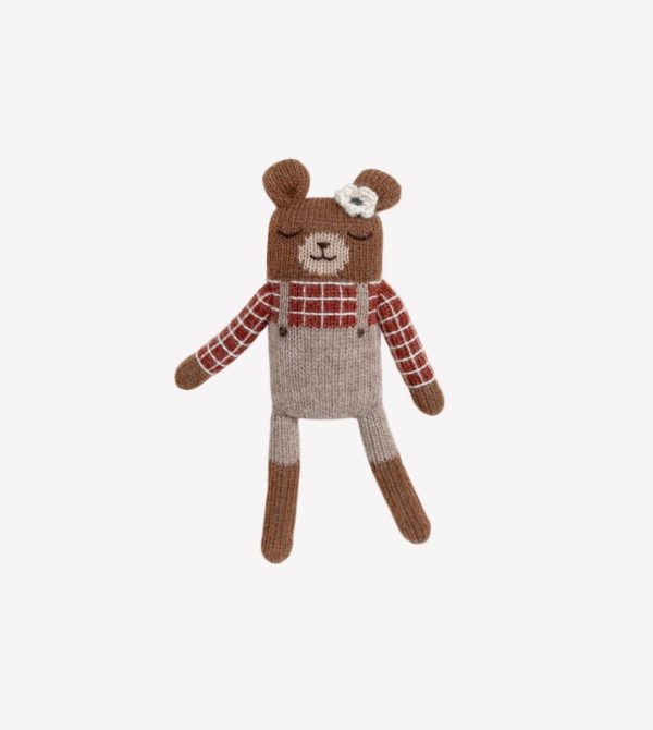 Doudou ourson | Chemise carreaux – Image 2