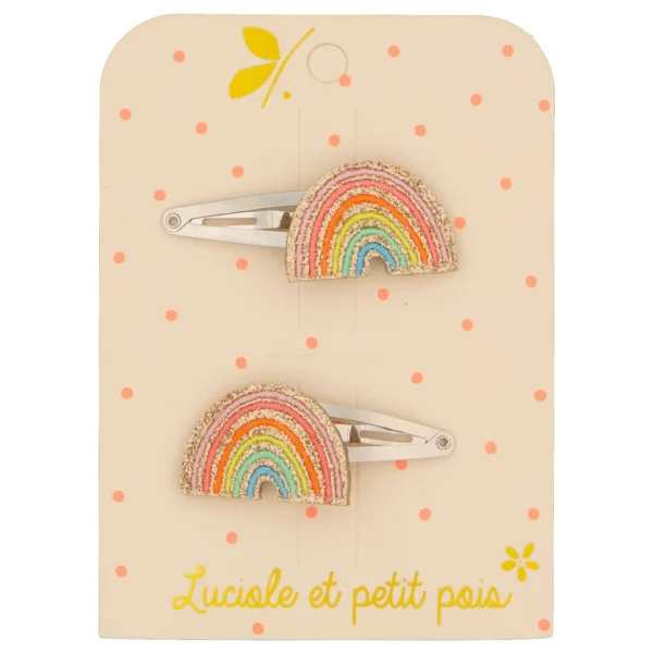Duo barrettes | Arc en ciel