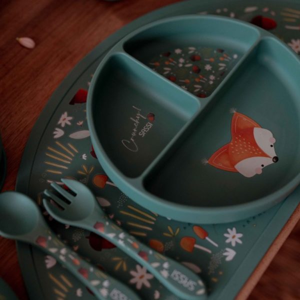 Assiette avec ventouse | Renard