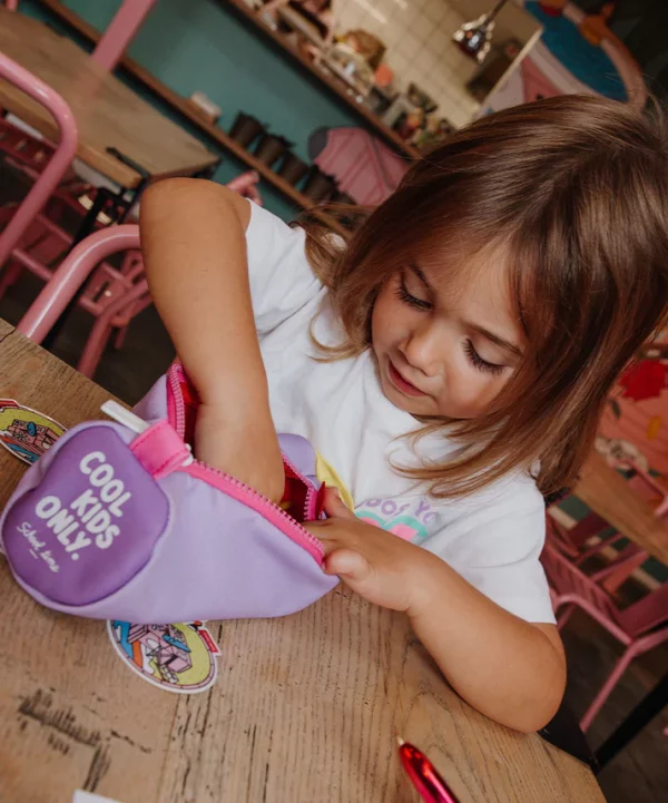 Trousse scolaire | Mauve – Image 5
