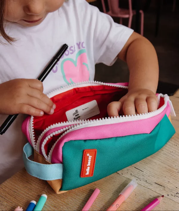 Trousse scolaire | Turquoise