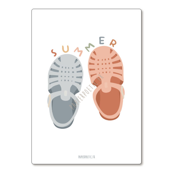 Carte | Sandales summer