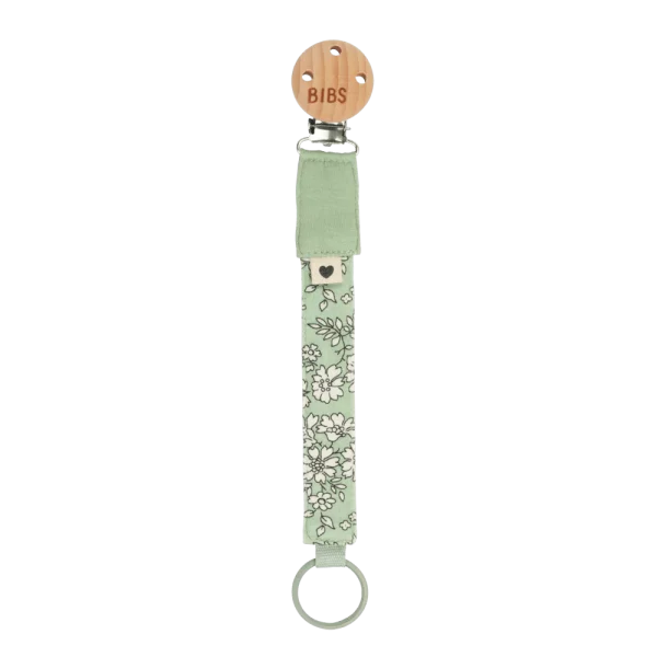 Attache tétine | Liberty sauge
