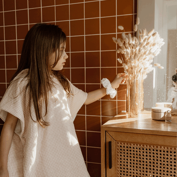 Chouchou en gaze | Coeurs – Image 4