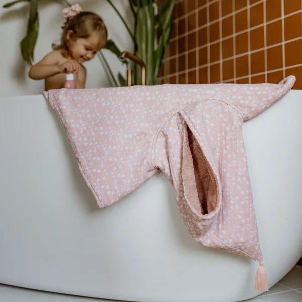 Poncho de bain | Bloom Blush – Image 3