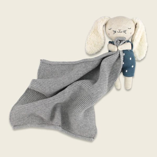 Doudou patte | Lapin bleu – Image 2