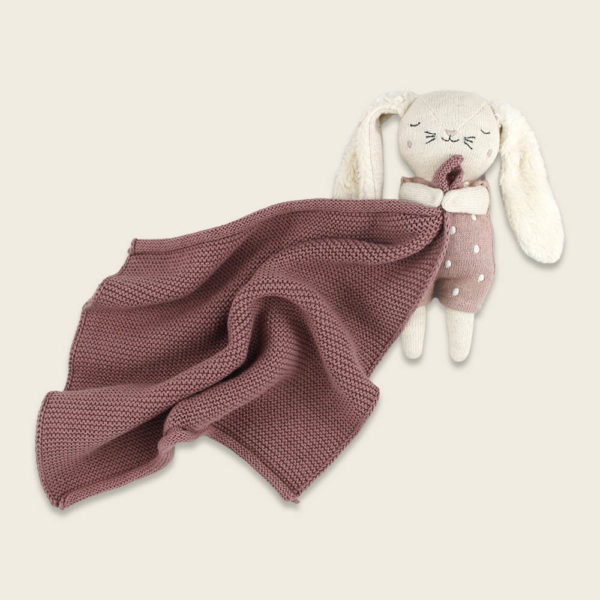 Doudou patte | Lapin rose – Image 2