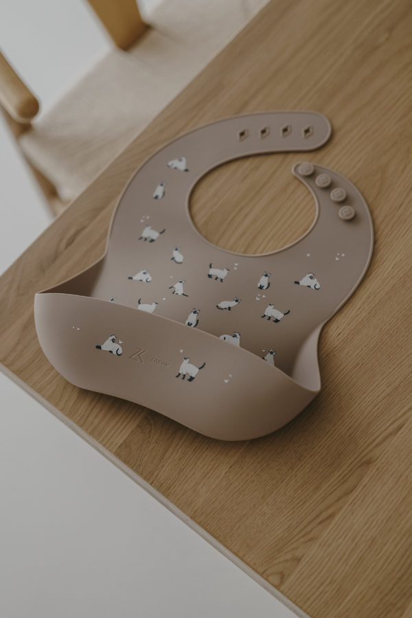 Bavoir silicone | Chats