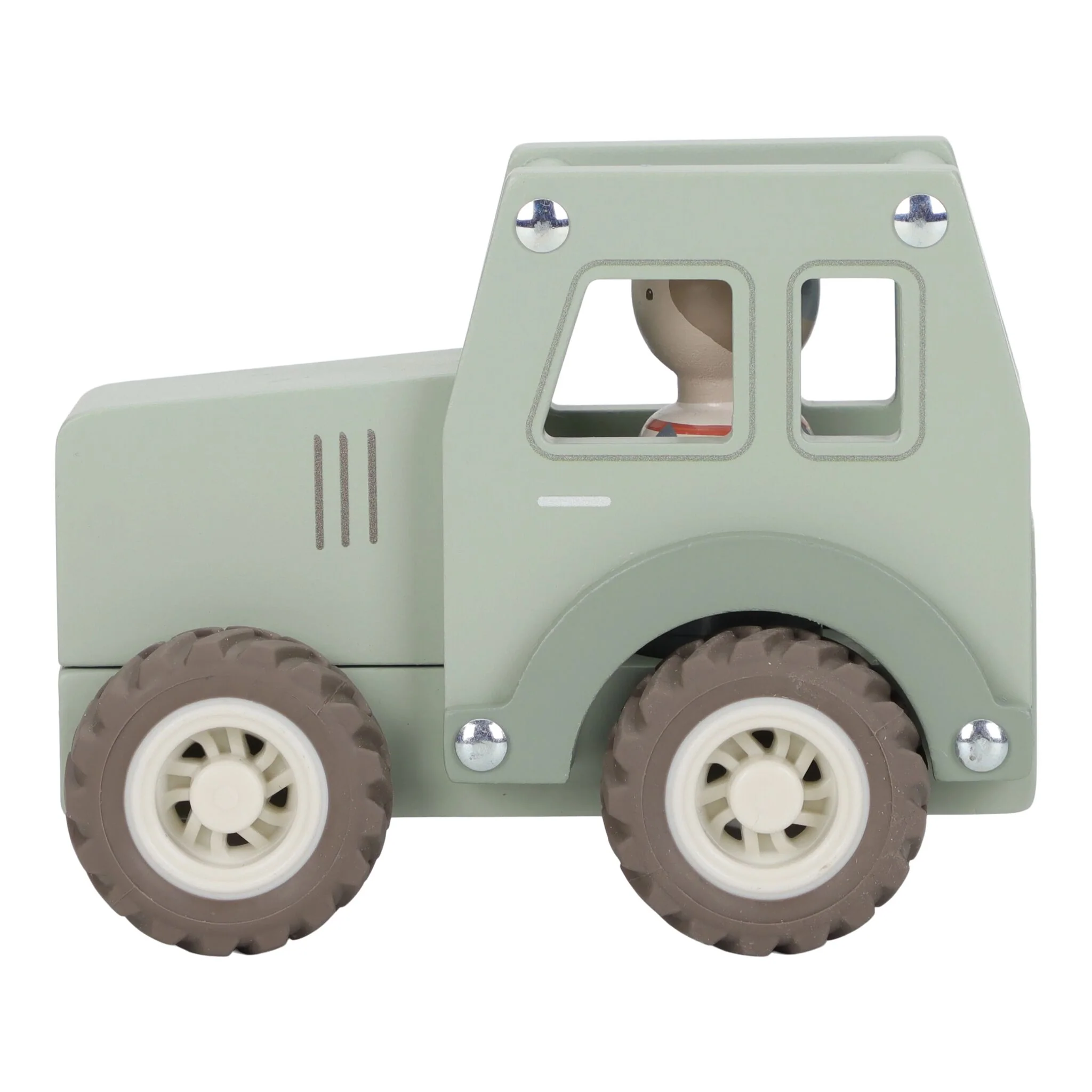 Tracteur en bois – Image 3