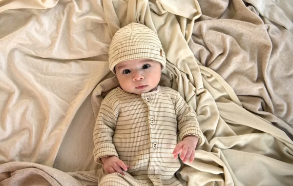 Pyjama | Rayé marron