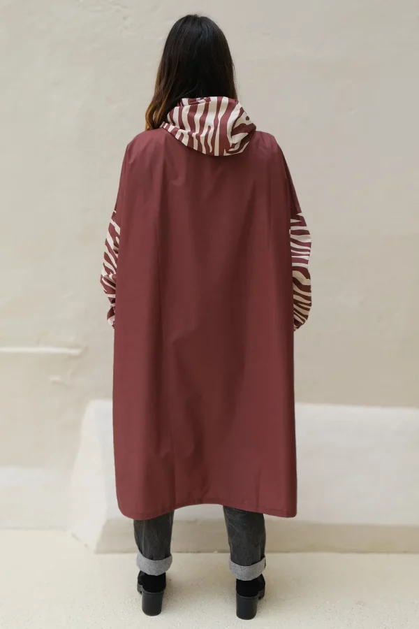 Poncho de pluie | Zèbre chocolat – Image 8