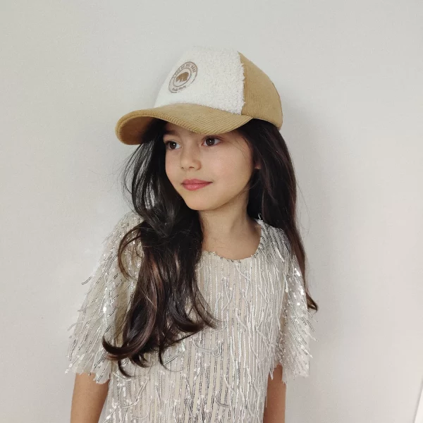 Casquette velours | Brown