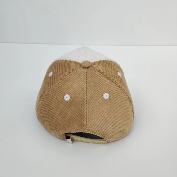 Casquette velours | Brown – Image 3