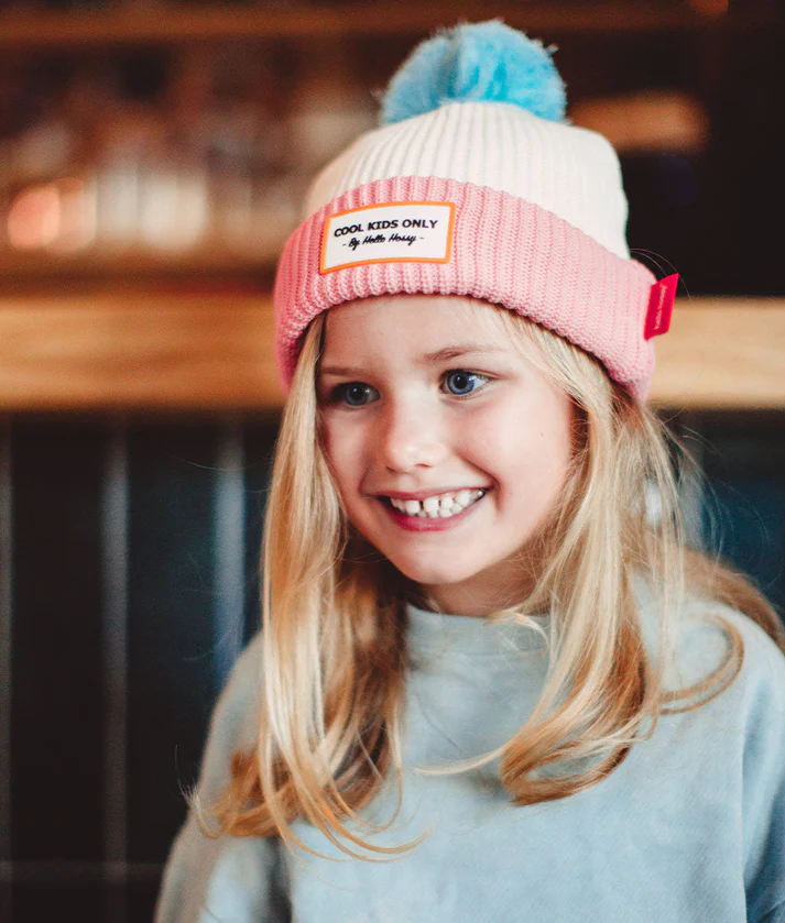 Bonnet pompon | Pink Ice – Image 3