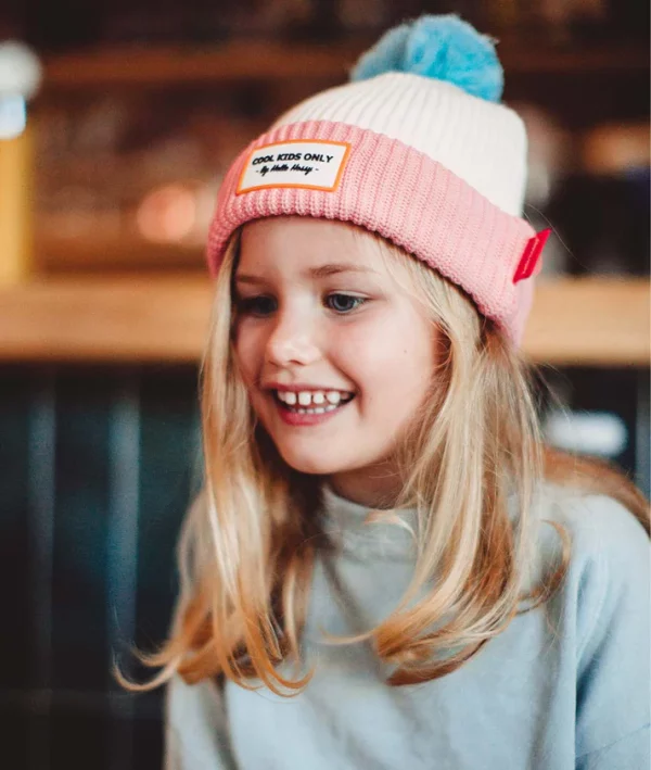Bonnet pompon | Pink Ice – Image 7