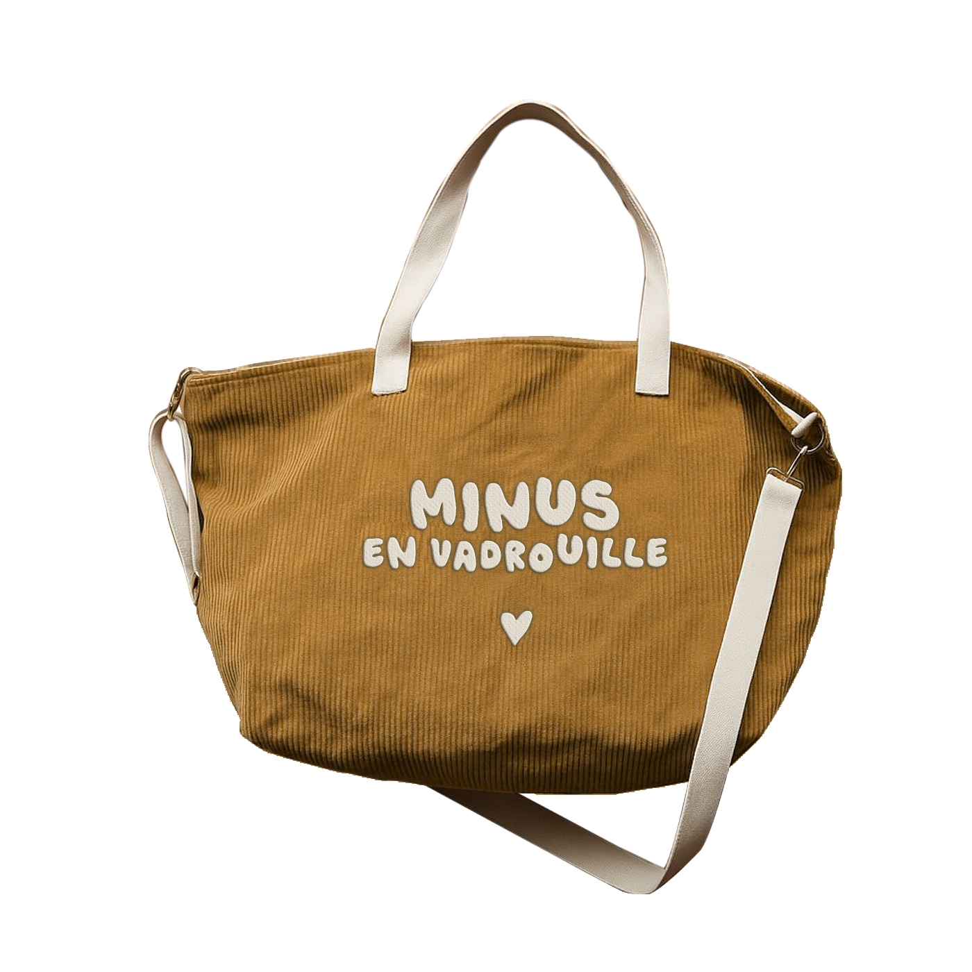 Sac XL velours - Minus en vadrouille – Image 2