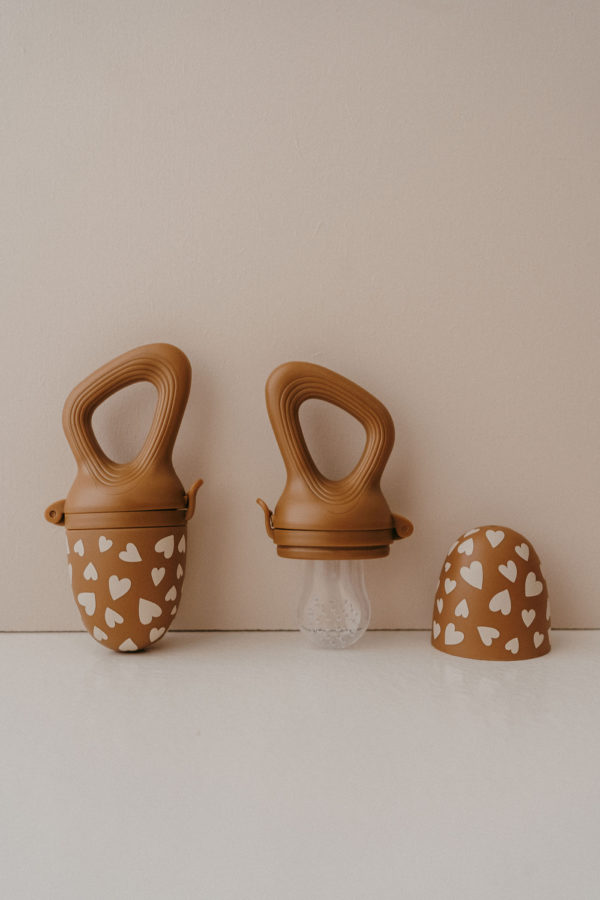 Tétine grignoteuse | Coeur camel