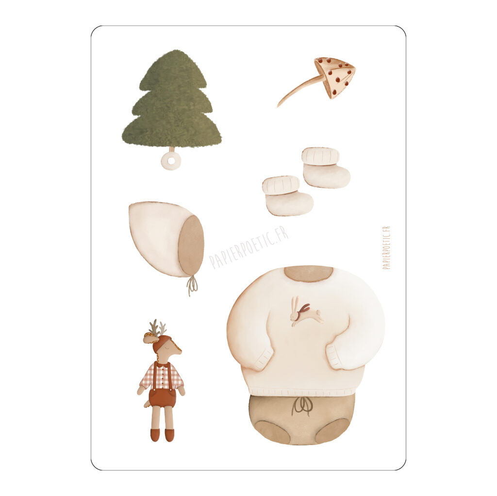 Carte | Mes petites affaires d'hiver