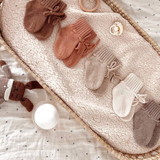 Chaussons tricotés | Sable – Image 5