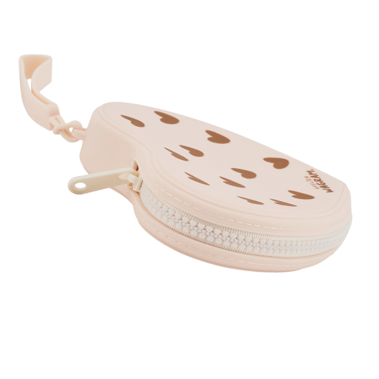 Pochette silicone | Cœur crème – Image 4