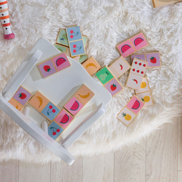 Dominos en bois | Fruits & légumes – Image 2