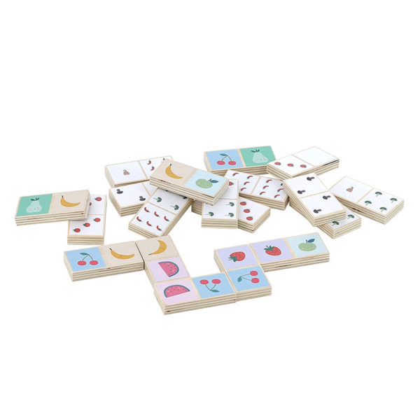 Dominos en bois | Fruits & légumes – Image 5