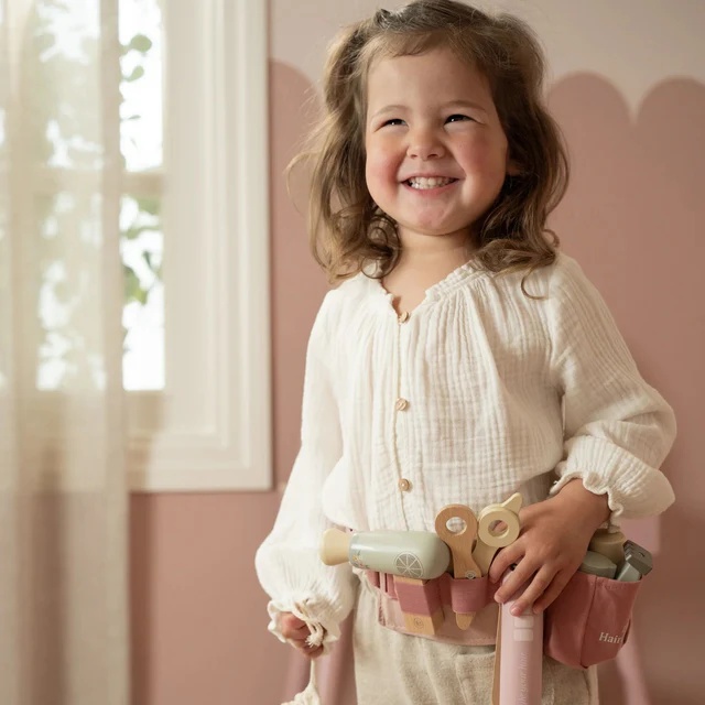 Ensemble de coiffeur en bois – Image 3