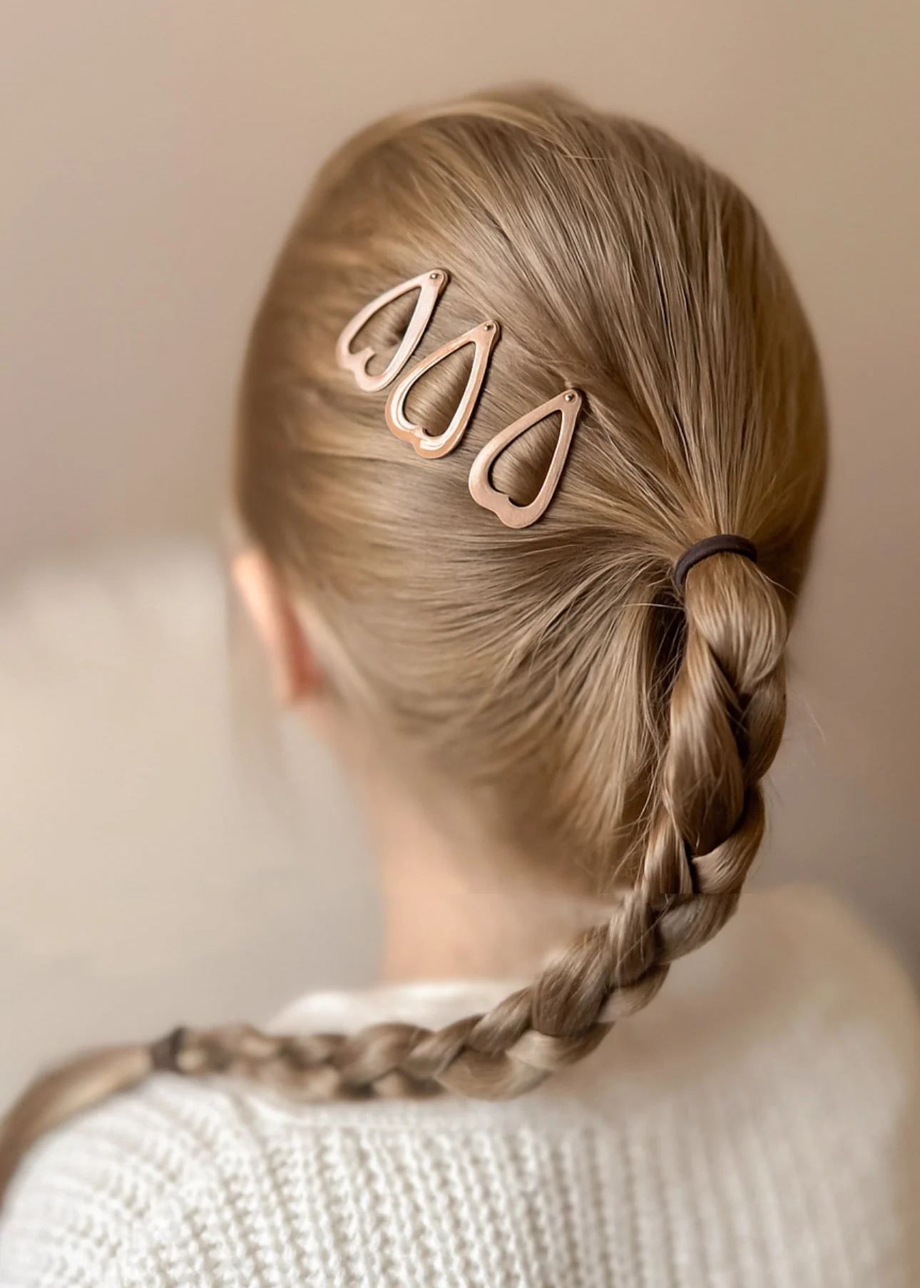 10 barrettes cœurs – Image 2