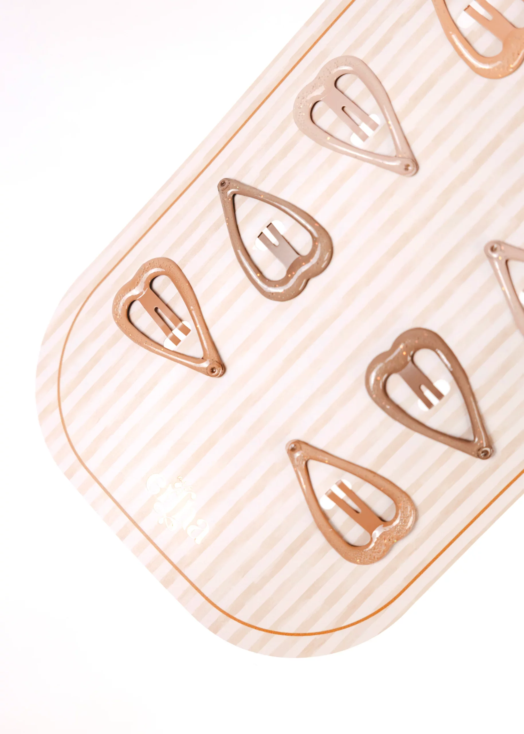 10 barrettes cœurs – Image 4