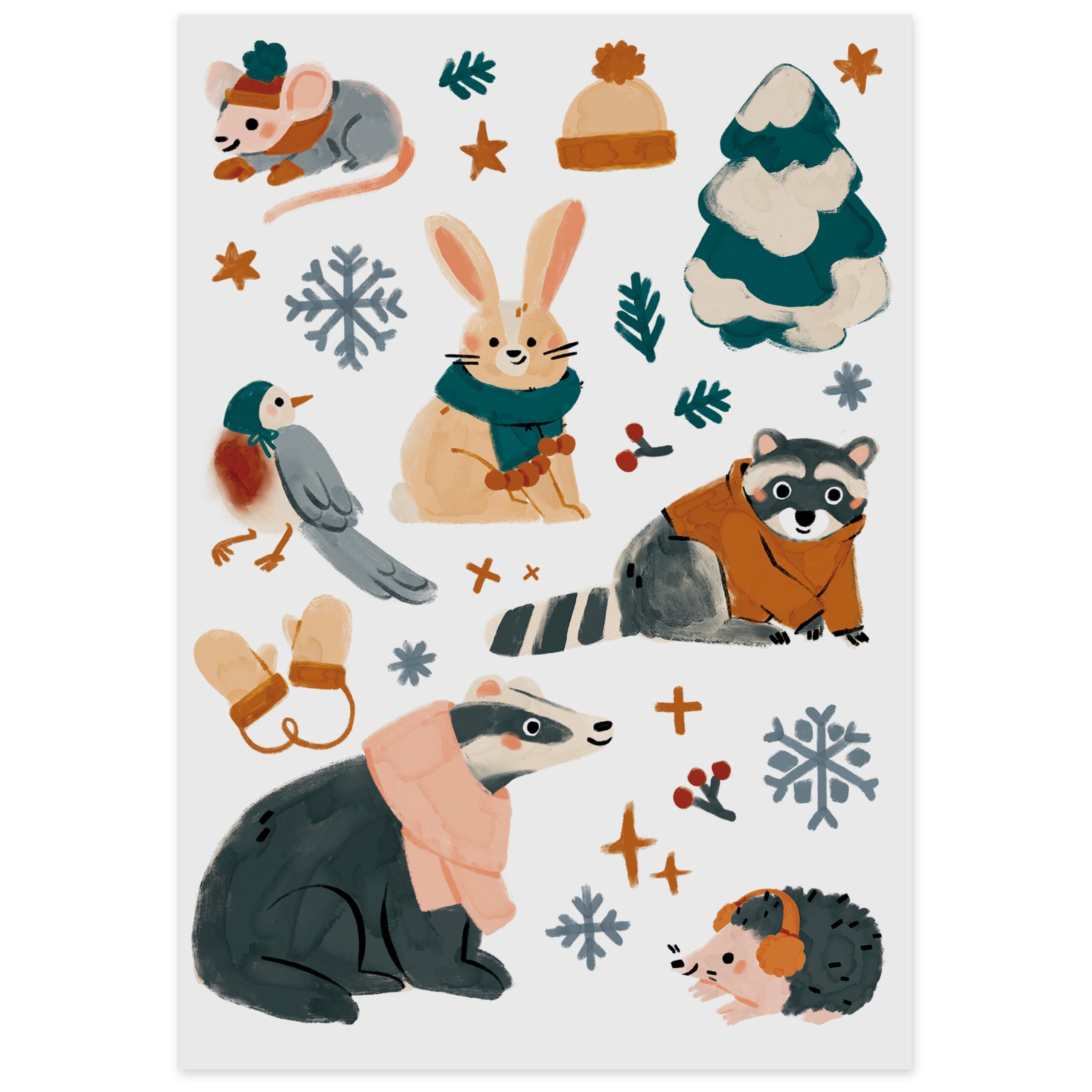 Tatouages | Animaux hiver – Image 3