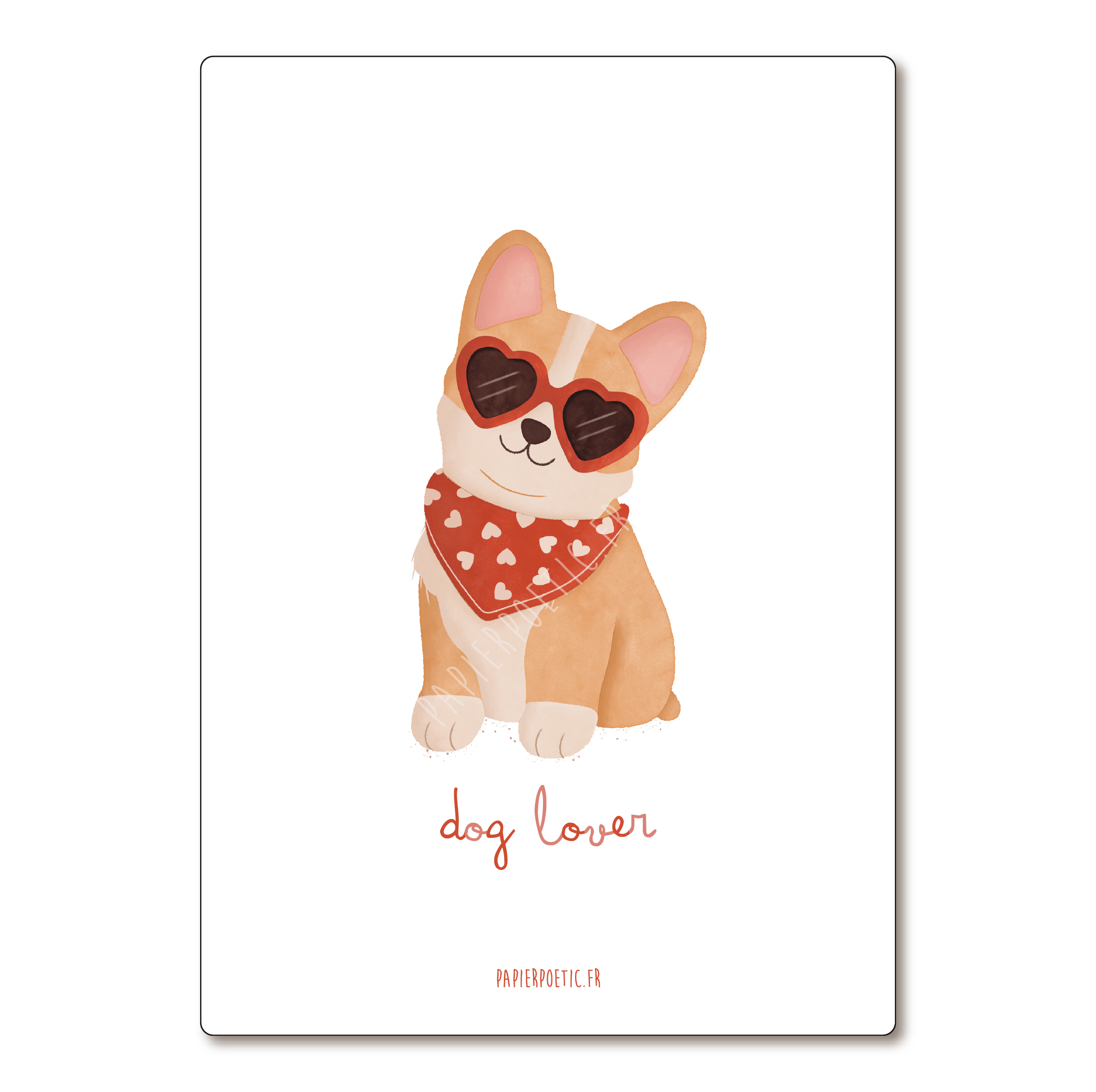 Carte | Dog lover