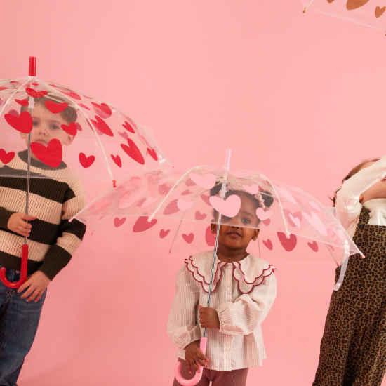 Parapluie | Cœurs rouges – Image 3