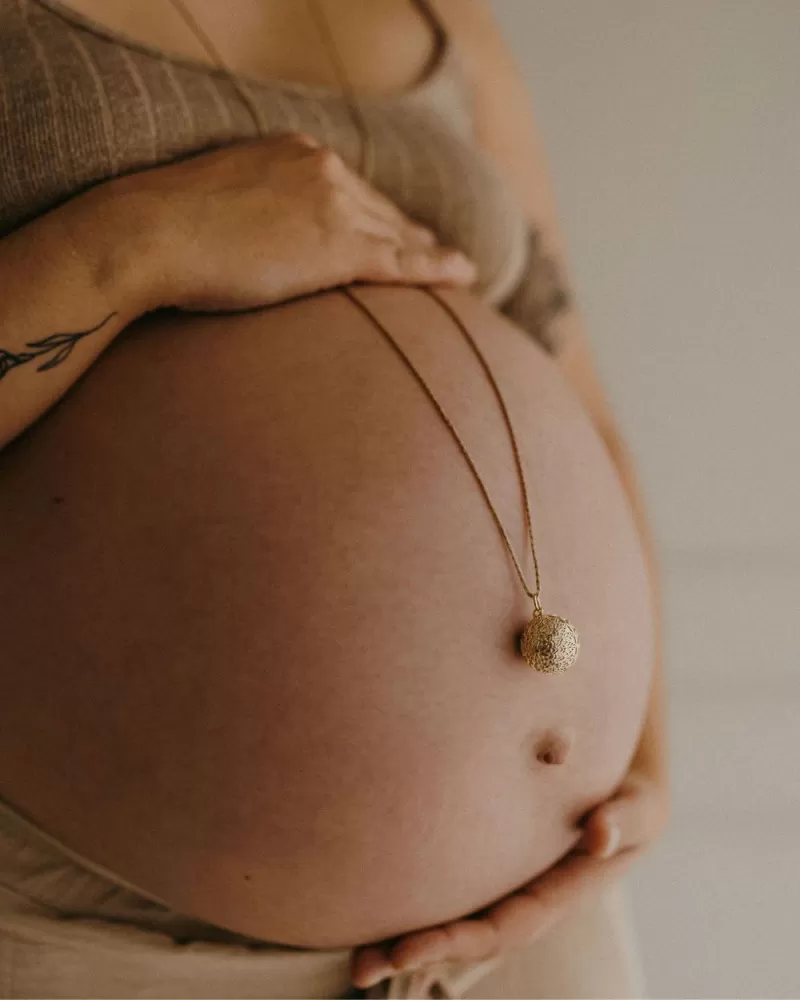 Bola de grossesse | Dentelle or – Image 2