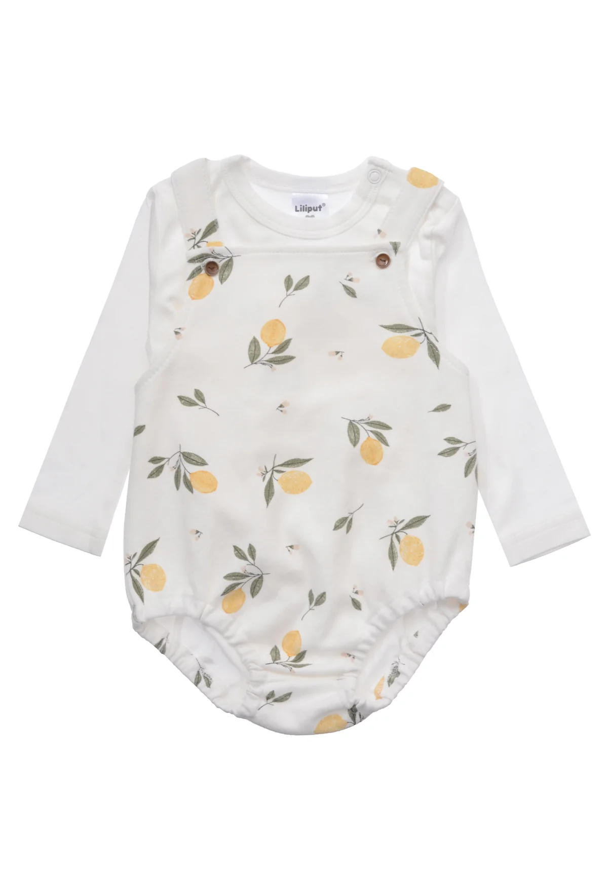 Ensemble body & salopette | Citron – Image 2