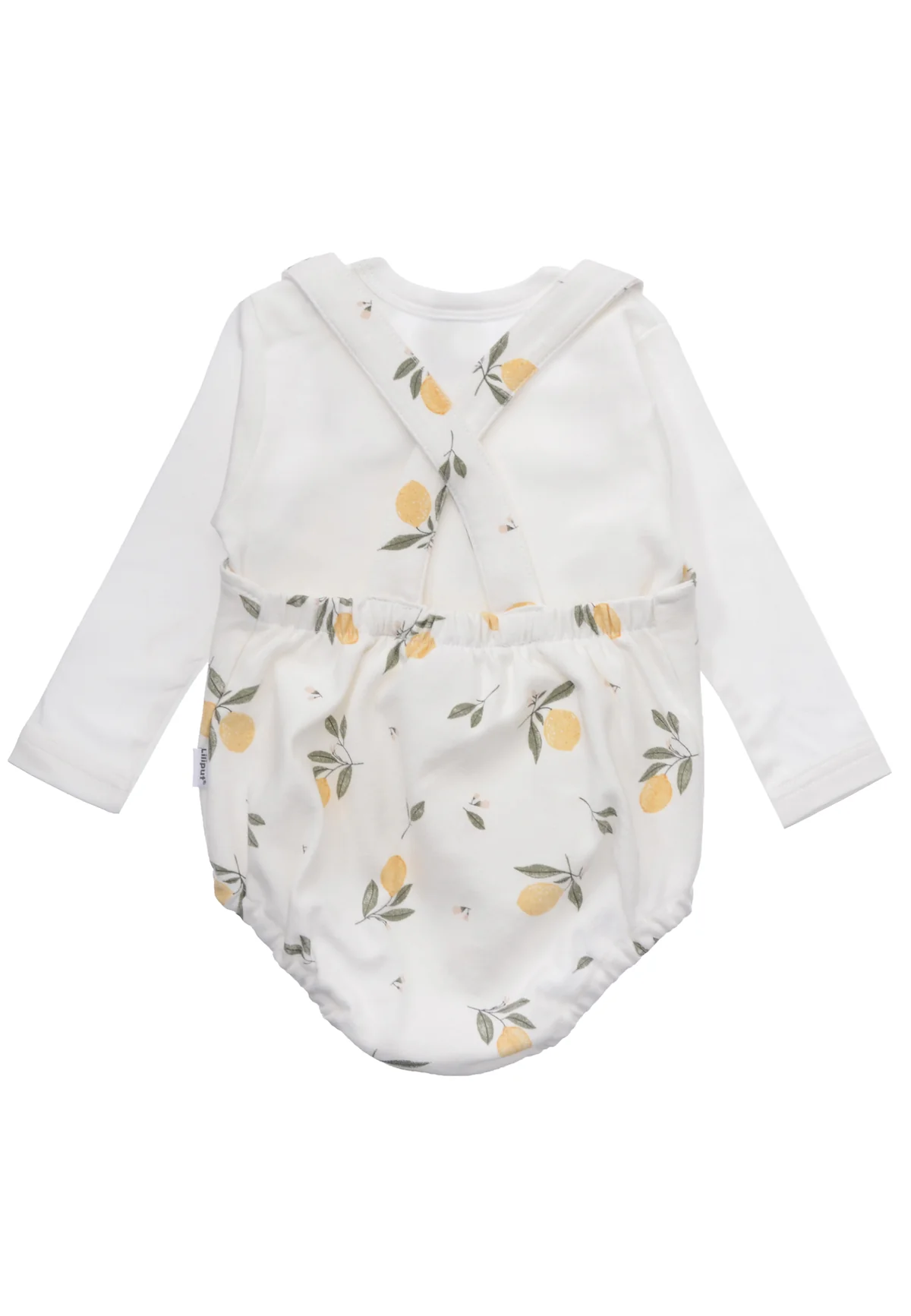 Ensemble body & salopette | Citron – Image 3