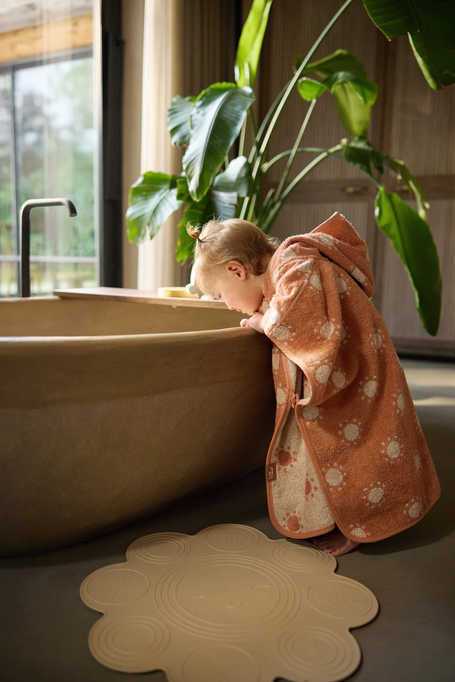 Poncho 1-3 ans | Sun Terracotta – Image 5