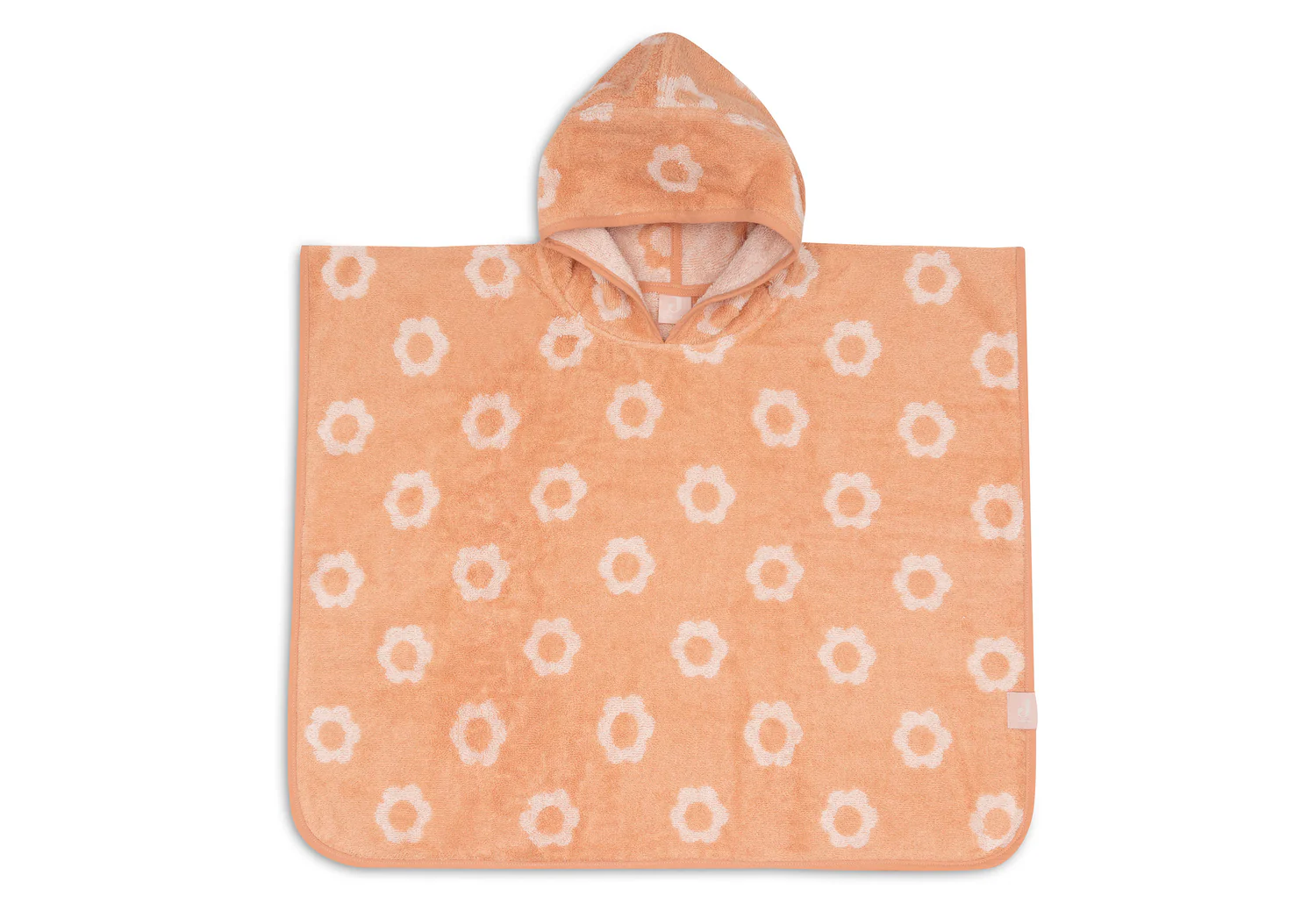 Poncho 1-3 ans | Flower blush