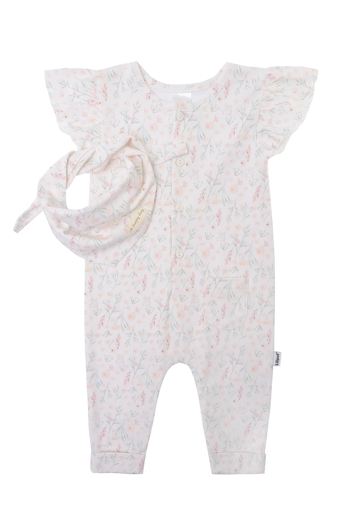 Combinaison flower + foulard
