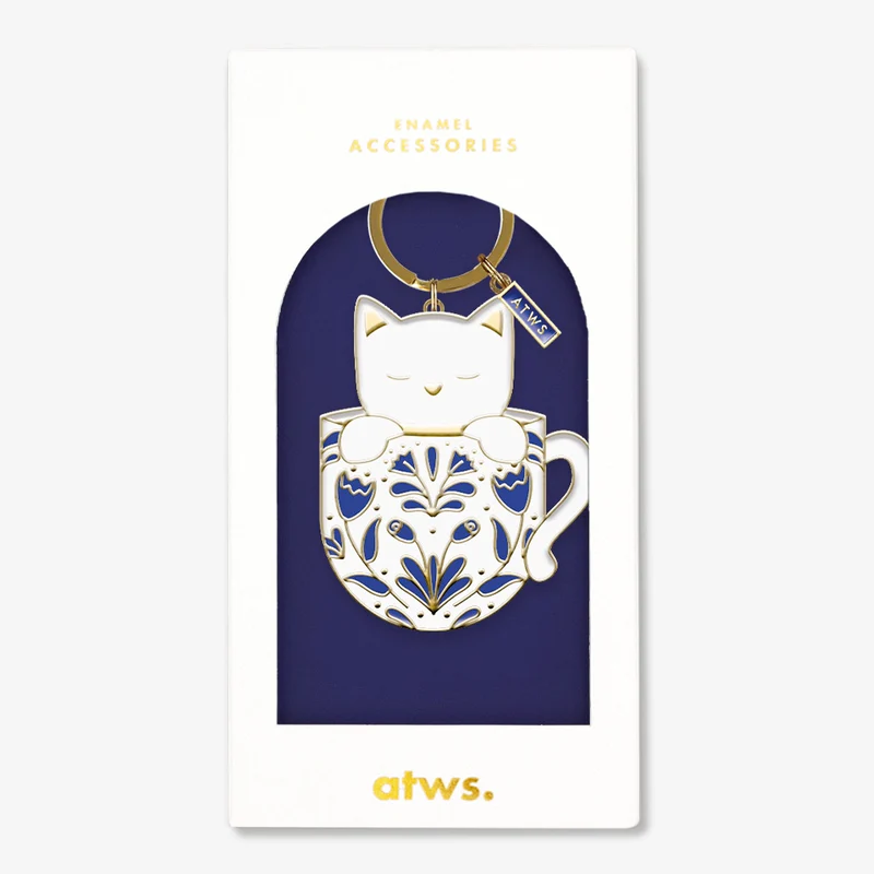 Porte clés | Tasse chat
