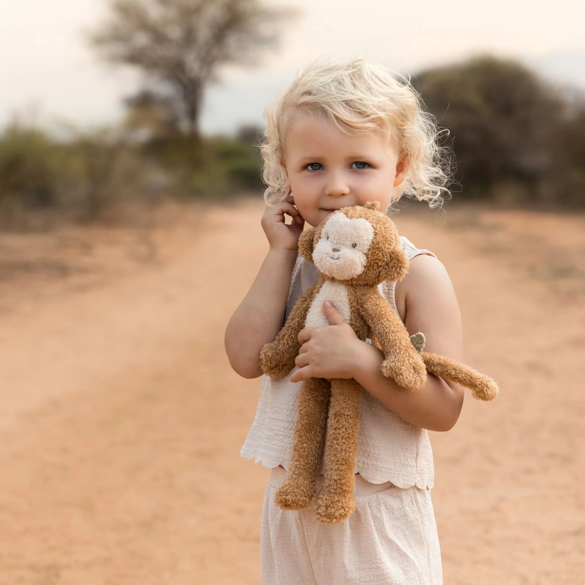 Peluche | Singe Safari 34cm – Image 3
